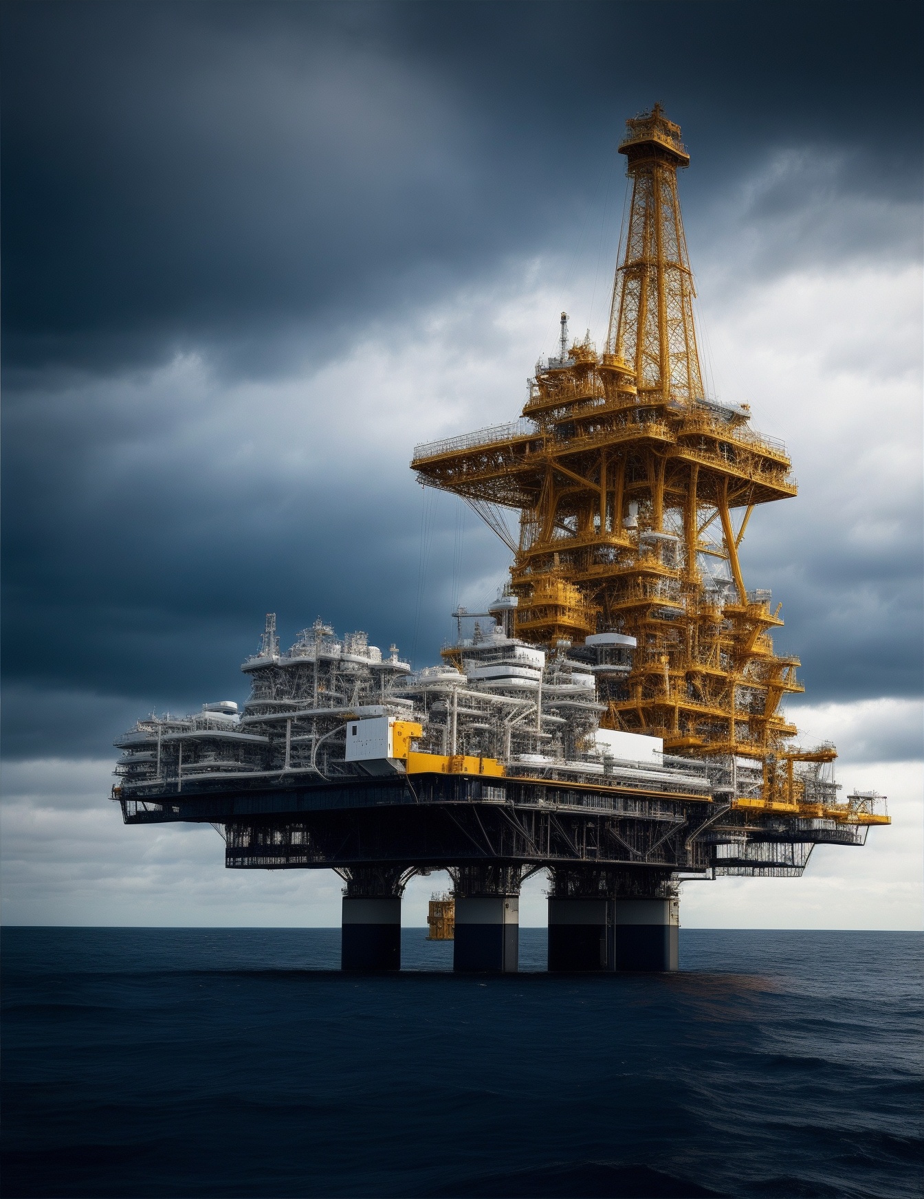 offshore gas well